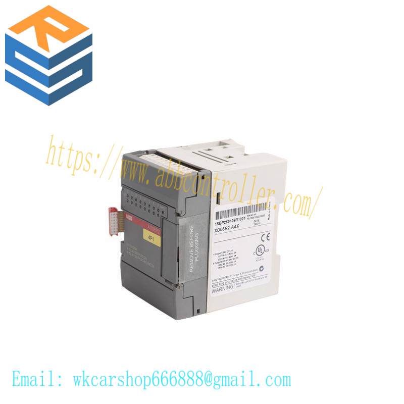 abb_xo08r2-a4_0_relay_output_extension_module.jpg ABB XO08R2-A4.0 Relay Output Extension Module for Industrial Automation
