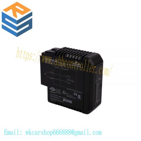 Emerson IC610MDL106RR Series 1 24Vdc Sink Input Module with D Connector and LEDs