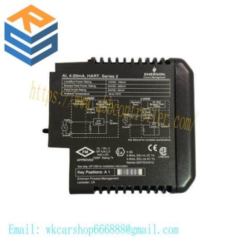 Emerson IC660SLD025 Critical Control I/O Red Safety Label Kit for IC660BBD025 Genius I/O Modules