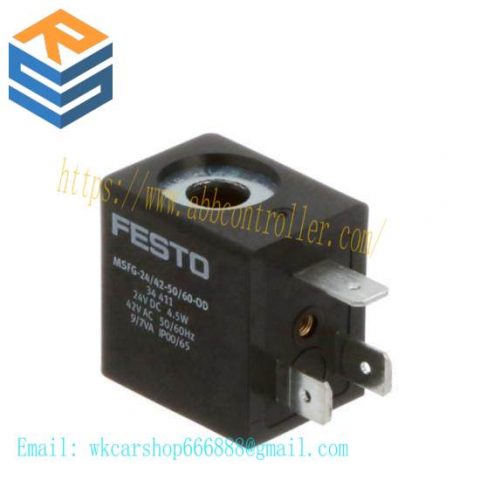 FESTO MSFG-24/42-50/60: High-Performance Solenoid Coil for Industrial Control Applications