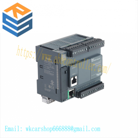 Schneider TM221CE24R Logic Controller Module for Industrial Automation